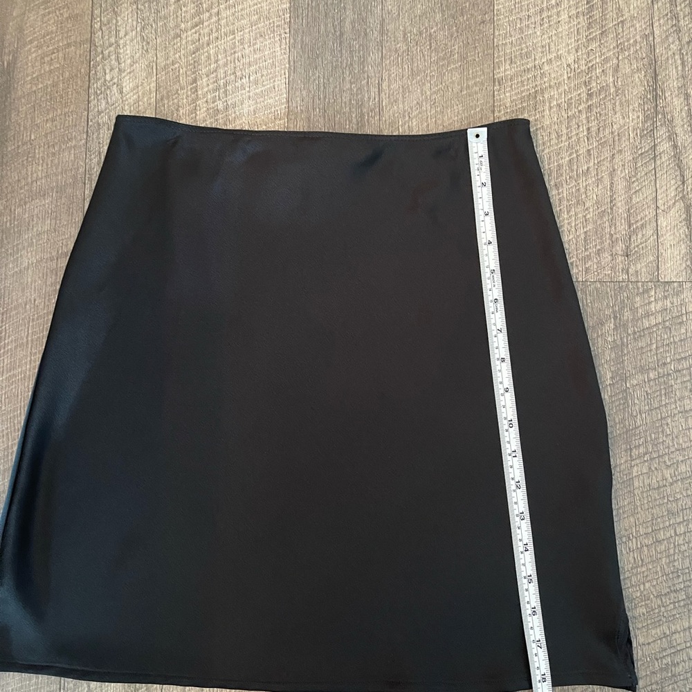 Topshop silky slip skirt